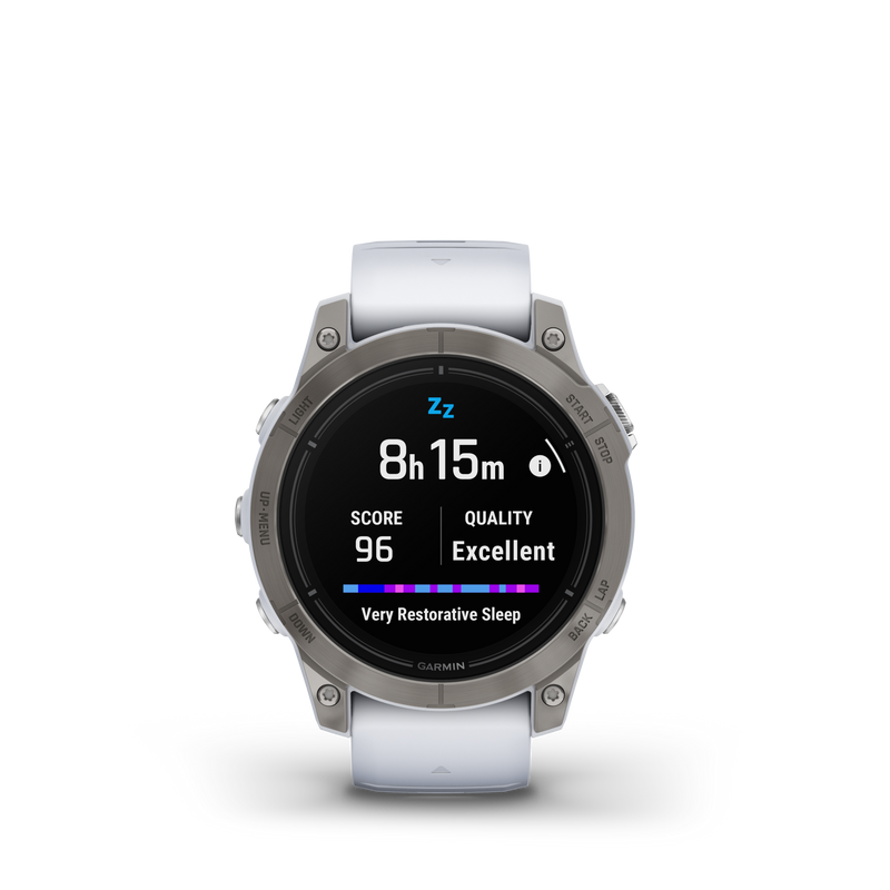 Epix Pro (Gen 2), 47mm, Sapphire Edition - Titanium with Whitestone Band - 010-02803-21