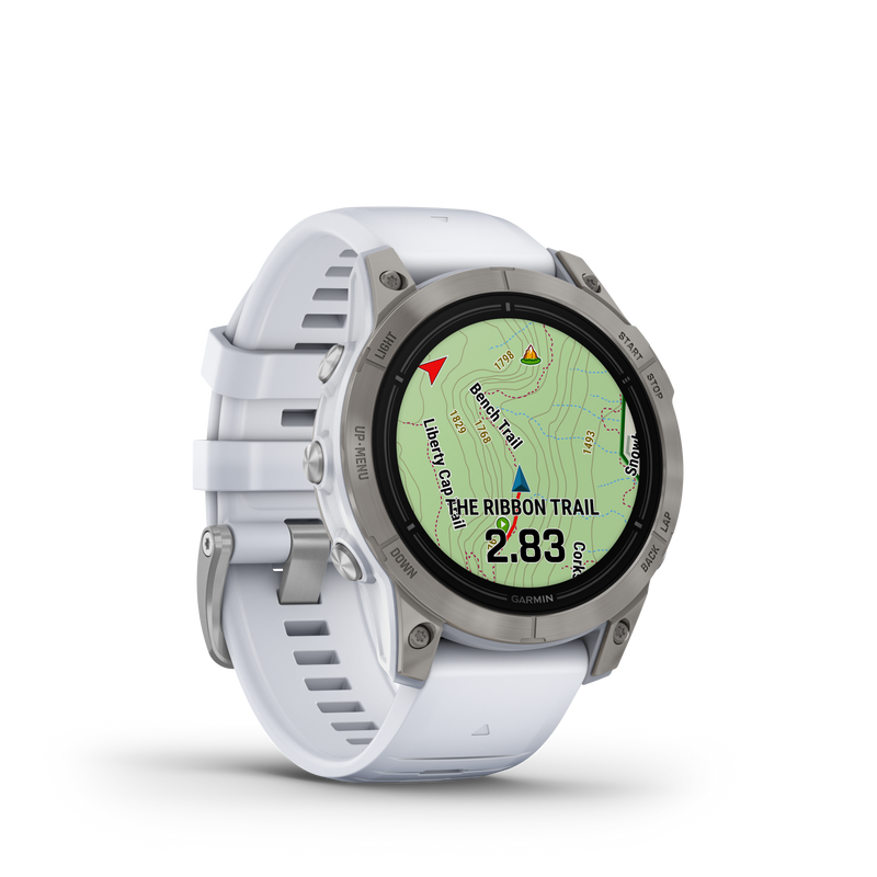 Epix Pro (Gen 2), 47mm, Sapphire Edition - Titanium with Whitestone Band - 010-02803-21