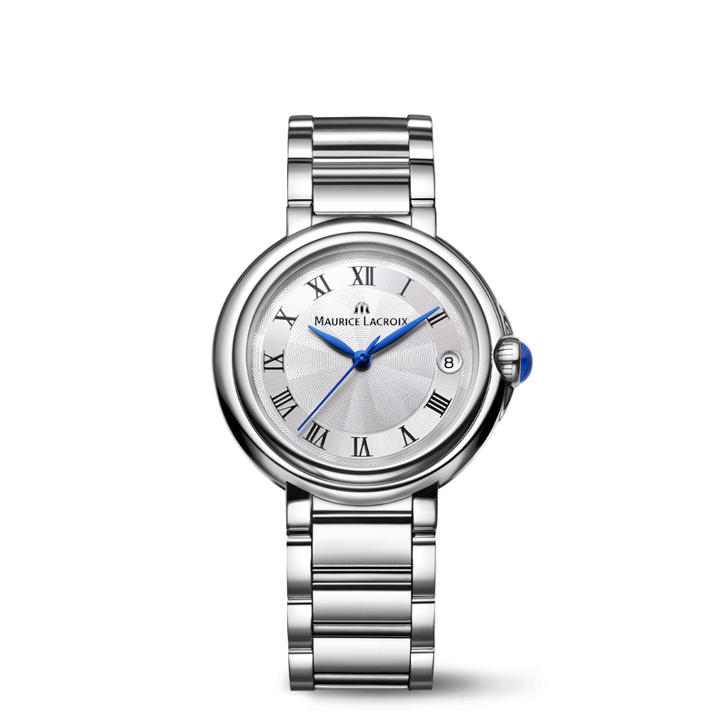 Fiaba Date Ladies Watch, 32mm - Stainless Steel - FA1004-SS002-110-1