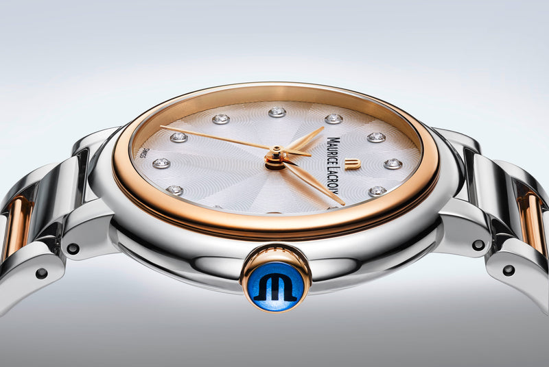 Fiaba Date Ladies Watch, 32mm - Two-Tone Stainless Steel - FA1004-PVP13-150-1