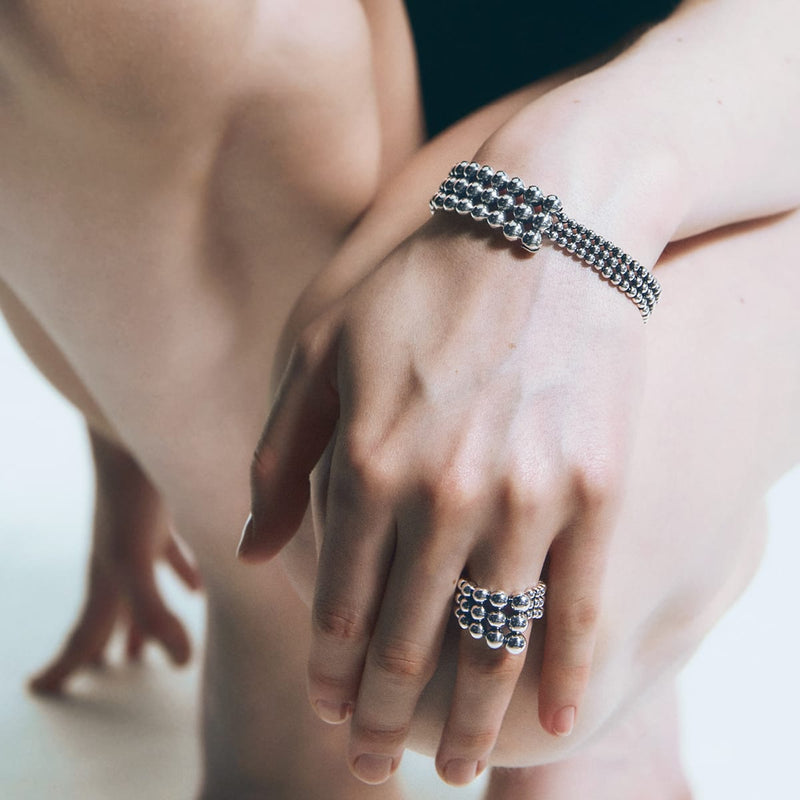 Moonlight Grapes Ring - Silver - 2000144300