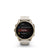 Fenix 8 Smartwatch, 43mm - AMOLED, Sapphire, Soft Gold with Fog Grey/Dark Sandstone Silicone Band - 010-02903-11