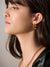 Hexagon T-Bar Hoop Earrings - Gold - TBE4GP