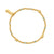 New Love Aventurine Bracelet - Gold - GBAHEART