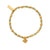 Rosebud Aventurine Bracelet - Gold - GBASTO3409