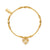 Heart Of Hope Bracelet - Gold - GBMCMN3401