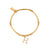 Initial H Bracelet - Gold - GBMNFR4043H