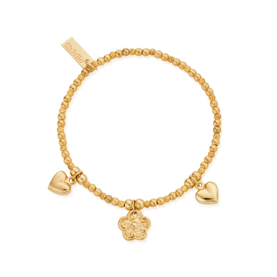 Blossoms Of Grace Bracelet - Gold - GBSB06733511