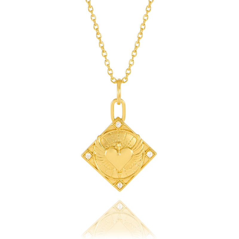 Token Of Love Necklace - Gold - GDN9GP