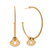 Visionary Hoop Earrings - Gold - GEH3475