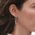 Mercy Long Earrings - Silver - 10015150