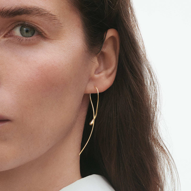 Mercy Twist Earrings - Yellow Gold - 10017826