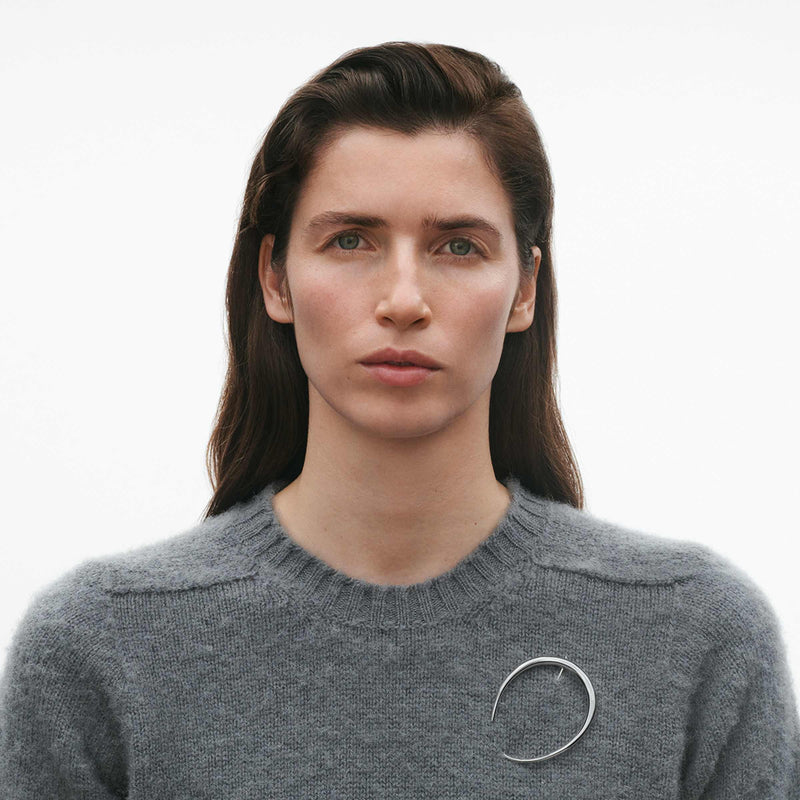 Offspring Brooch, Large - Silver - 20001755