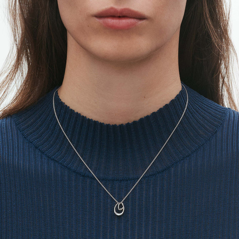 Offspring Pendant on a Necklace  - Silver - 10012310