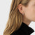 Fusion Diamond Earhoops - Gold