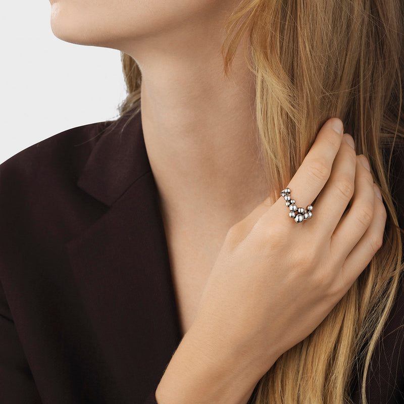 Moonlight Grapes Ring - Silver - 200012010059