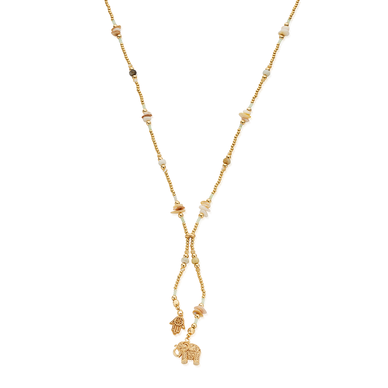 Strength & Spirit Lariat Necklace - Gold - GNLAP35252070