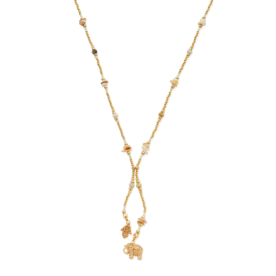 Strength & Spirit Lariat Necklace - Gold - GNLAP35252070