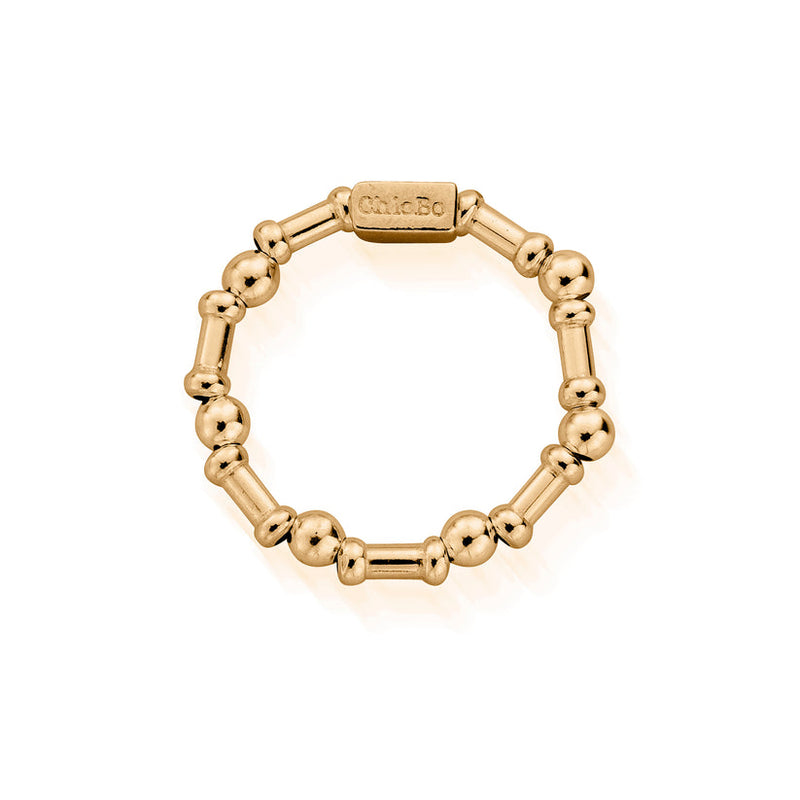 Rhythm Of Water Ring, Large - Gold - GR3RHYTHM