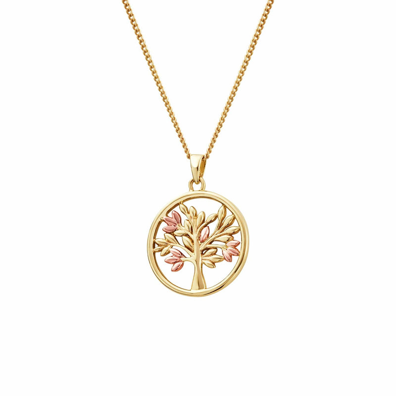 Tree Of Life Pendant - 9ct Yellow/Rose Gold - GTOL0015