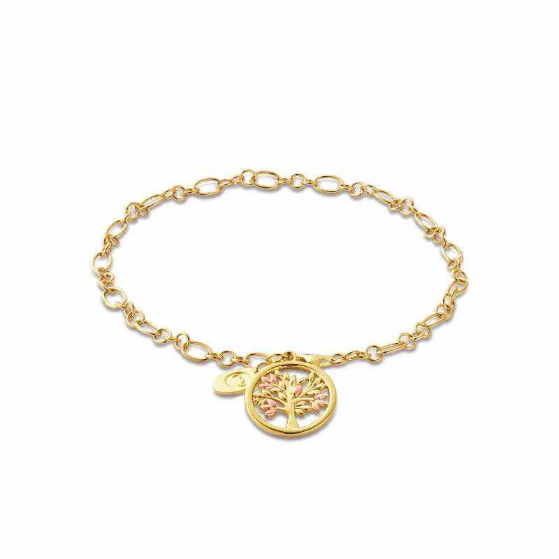 Tree Of Life Bracelet - 9ct Gold - GTOL0017