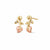Tree Of Life Vine Stud Earrings with Diamonds - 9ct Gold - GTOL0056