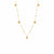 Insignia Drop Necklace - 9ct Gold - GTOL0384