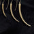 No.1 Medium Earrings - Gold - SA093.YVNAEOS