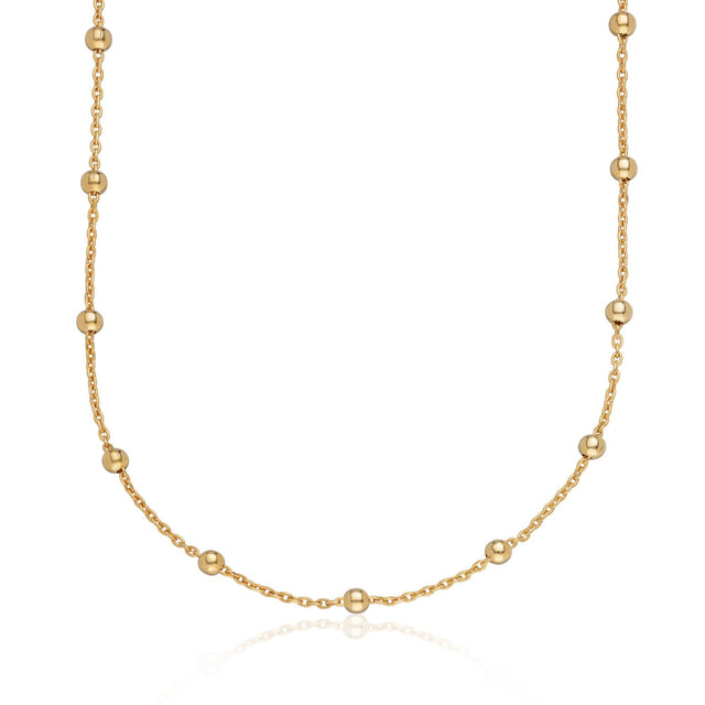Satellite Long Chain Necklace - Gold - SPCNGX2