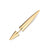 Spike Double Sided Stud Single Earring - Gold - SPG-277