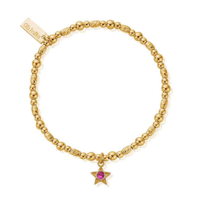 July Birthstone Bracelet - Gold - GBBCB3493