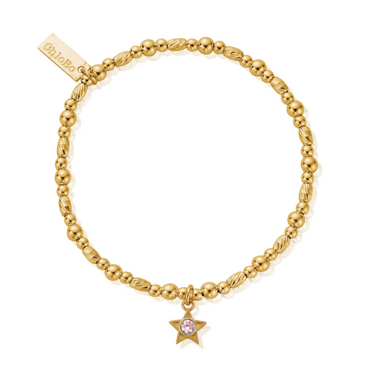 October Birthstone Bracelet - Gold - GBBCB3499