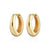 Hannah Martin Foundation Classic Hoop Earrings - Gold - SPG-128