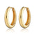 Hannah Martin Large Foundation Classic Hoop Earrings - Gold - SPG-124
