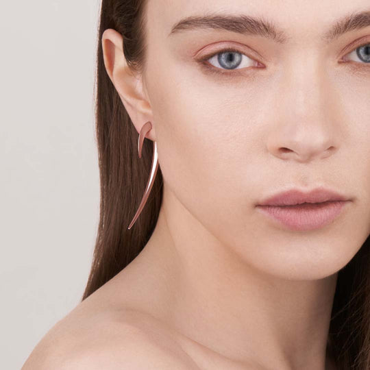 Hook Earrings - Rose Gold - Large - HT009.RVNAEOS