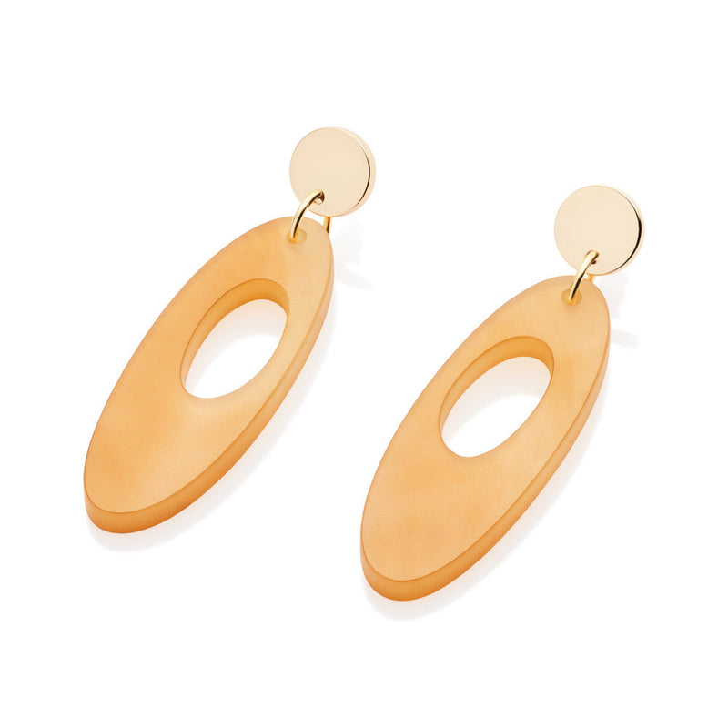 Hepworth Earrings - Gold/Mica - SP-765