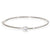 Colour Wave Bangle, Large - Silver - 149838/010