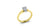 18ct Yellow Gold Pear Cut Lab Grown Diamond Engagement Ring - 1.50ct
