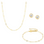 Gold Bella Fantasy Collection - Necklace, Bracelet & Earrings - SAVE £10