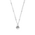 Bobble Chain Travel Seeker Necklace - Silver - SNBB3402