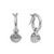 Travel Seeker Small Hoop Earrings - Silver - SEH3402