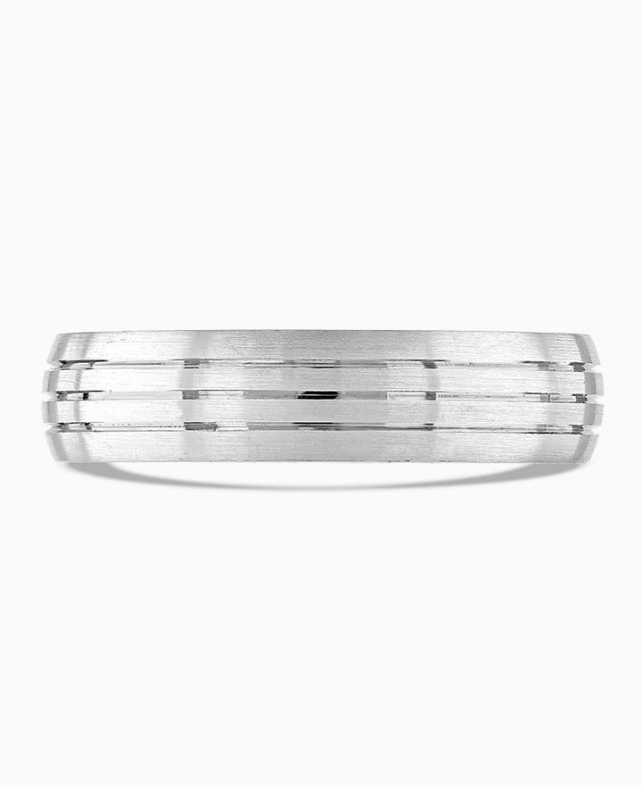 Jupiter 5mm Gents Palladium Wedding Ring