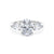 Platinum, Oval Cut, Laboratory Grown Diamond Engagement Ring - 2.00ct