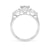 Platinum, Oval Cut, Laboratory Grown Diamond Engagement Ring - 2.00ct