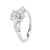 Platinum, Oval Cut, Laboratory Grown Diamond Engagement Ring - 2.00ct