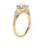 18ct Yellow Gold, Oval Cut, Laboratory Grown Diamond Engagement Ring - 1.30ct