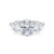 Platinum, Oval Cut, Laboratory Grown Diamond Engagement Ring - 1.60ct