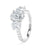 Platinum, Oval Cut, Laboratory Grown Diamond Engagement Ring - 1.60ct