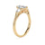 18ct Yellow Gold, Pear Cut, Laboratory Grown Diamond Engagement Ring - 2.00ct