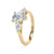 18ct Yellow Gold, Pear Cut, Laboratory Grown Diamond Engagement Ring - 2.00ct